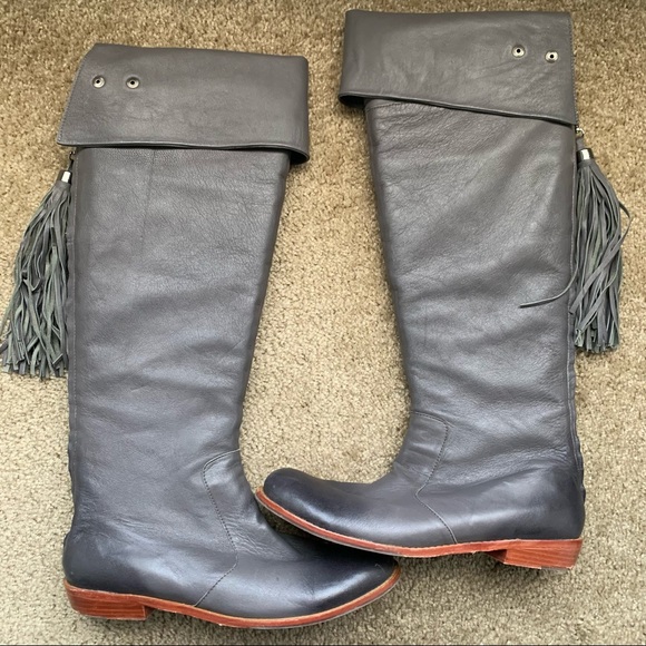 Mea Shadow Shoes - Mea Shadow Noa Knee High Leather Riding Boots Size 10